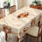 Autumn-Winter Tablecloth 152x220cm Rectangular Seasonal Holiday Patterns Pumpkin Motifs Party Picnic Dinner Table Cover-1561253785