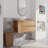 36" Wall Mounting Bathroom Vanity, Soft Close Drawer(Only Vanity, Without Basin)