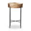 Nocona Upholstered Bar Stool with Metal Frame-1893634925-1945230981