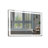 Kolston Metal Rectangle Wall Mirror-553227528