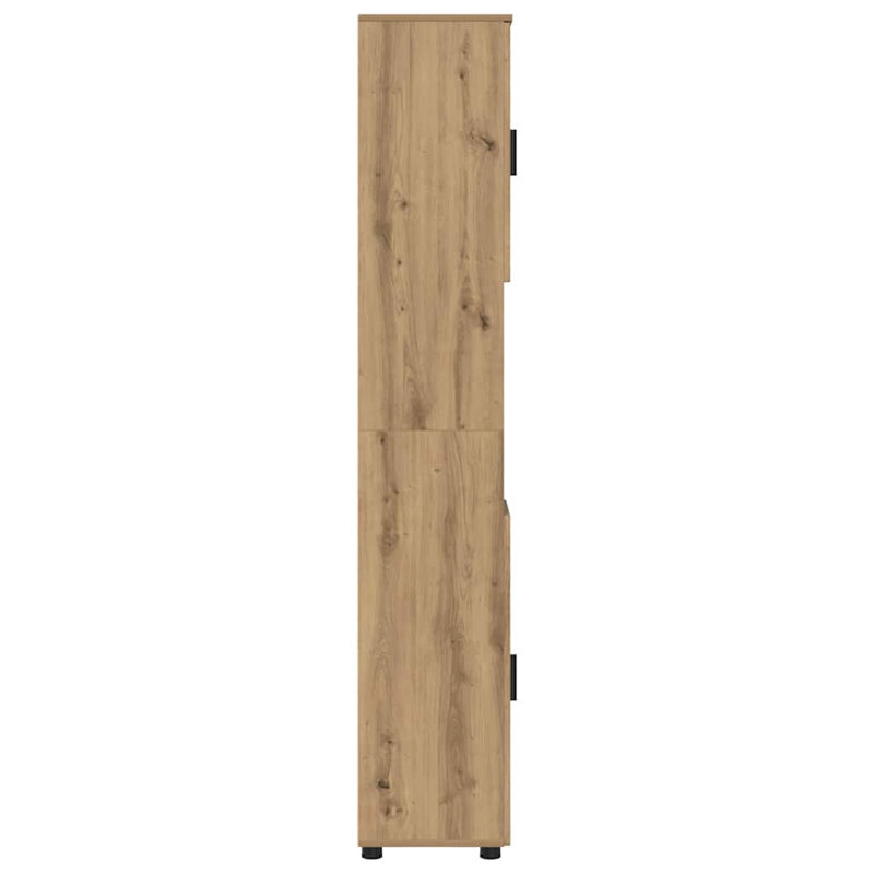 Bathroom Cabinet, Artisan Oak