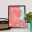 Amsterdam City Map - No Frame Print-1927335506