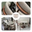 Mid-Century Modern Dining Chairs,Pre-Assembled Mortise-and-Tenon Frame,Comfortable Sponge Cushion for Dining Room, Vanity, Office (Set of 2)