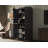 100% Solid Wood 6-Shelf Bookcase, Shaker Doors, Adjustable Shelves, 32" Wide, 71.5" Tall-1296226555