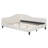 L-Shaped Linen Daybed, With Solid Wood Legs-1997966942-1997966937