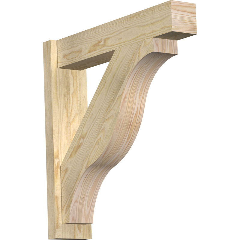 Jeu de blocs Funston, Sapin Douglas de 6 po (sciage brut), P 28 po x H 28 po