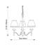 Emperador 3 - Light Shaded Chandelier-42740445-42740446