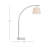 Cloister 70'' Arched Floor Lamp-75099907
