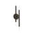 Asherah Steel Candle Wall Light-944175611