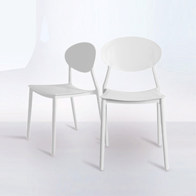 Stackable Outdoor Patio Dining Side Chair