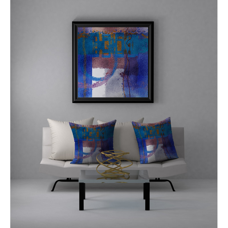 Housse de coussin carrée à sensibilité électrique, 24 po x 24 po
