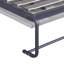Lit escamotable Tula avec tablettes de rangement et tiroirs pour petite chambre