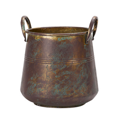 Round Metal Planter Metal Planter