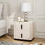 19'' Nightstand With 2 Pine Wood Drawers