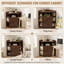 Armoire d'angle avec station de charge-582514433