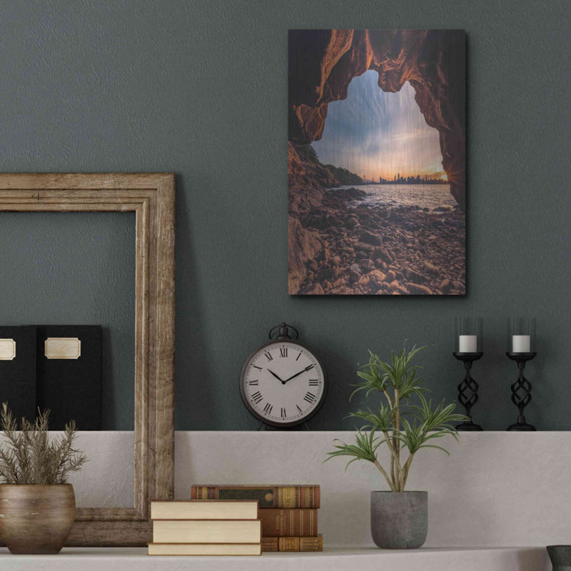 «Treasure Island Cave» par Bruce Getty, H 16 po x l 12 po