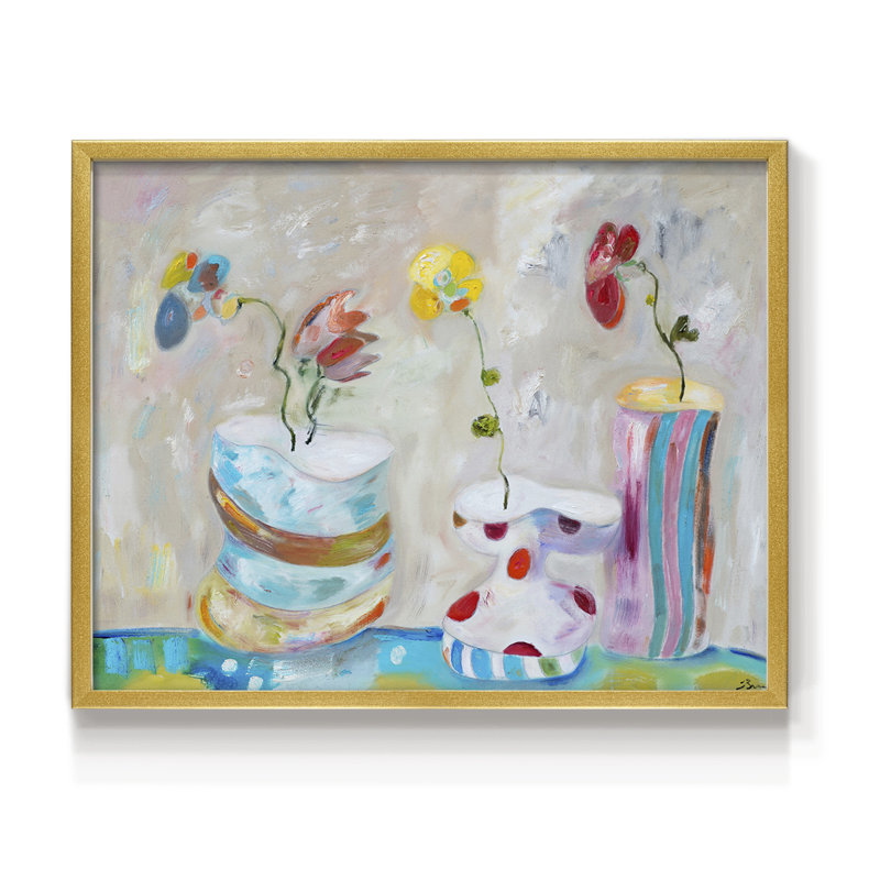 Play Time -Framed Print - Restickable, 8" H x 10" W