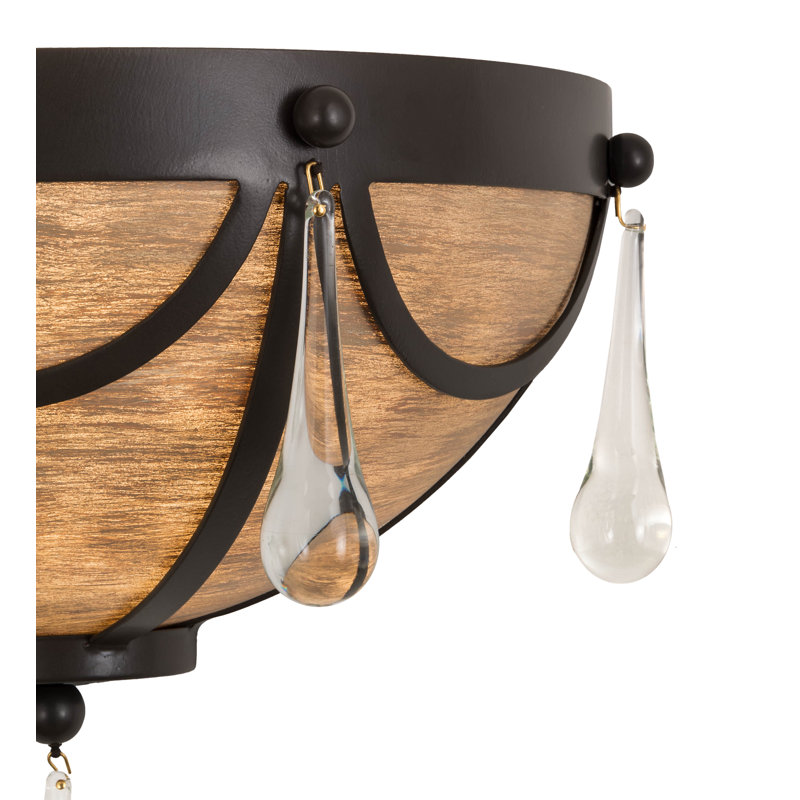 1 - Light Flush Mounted Sconce