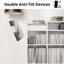 Armoire de rangement pour disques vinyles l 45 "avec station de charge Meher-1598196147