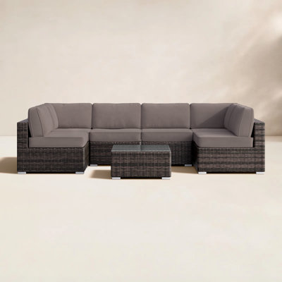 Lauderman 4-Person Sunbrella® Patio Seating Group
