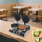 Waffle Cone Maker with Temp Control, Ice Cream Cone Maker