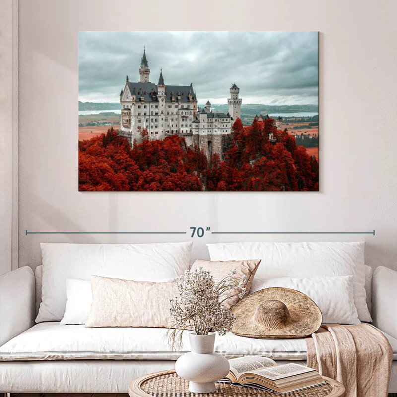 Lilie Grand Neuschwanstein Castle, 32" H x 48" W