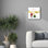 «Merry Christmas» par Elle Media Group, art mural en toile 18 po x 18 po