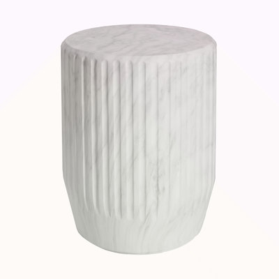 Outdoor Cicci Carved Side Table