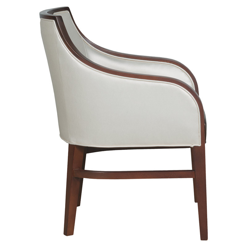 Anthony Arm Chair, 9953 Mink, Walnut