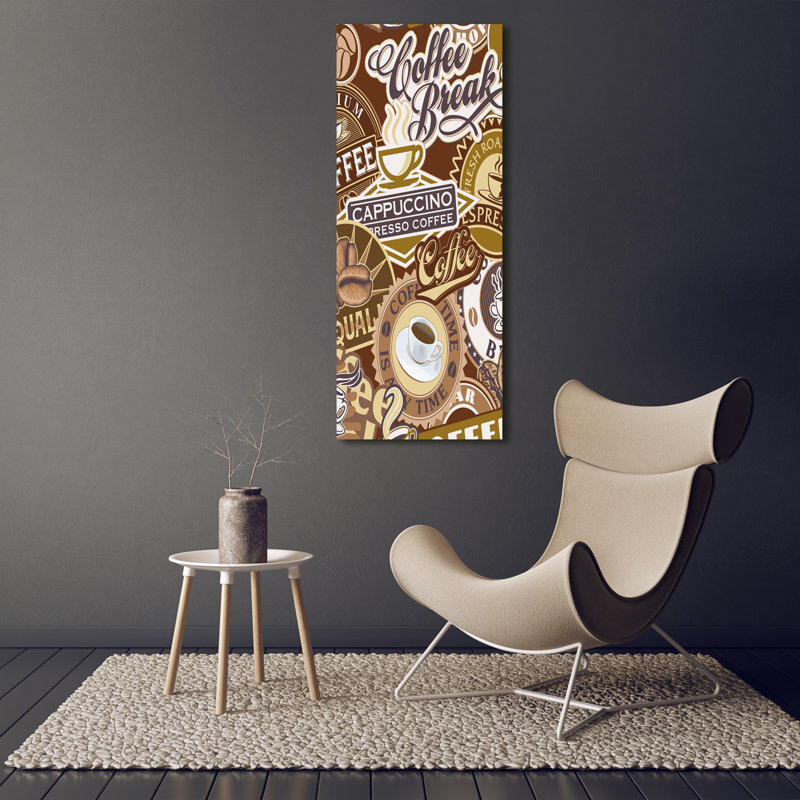 Café - Wrapped Canvas Print