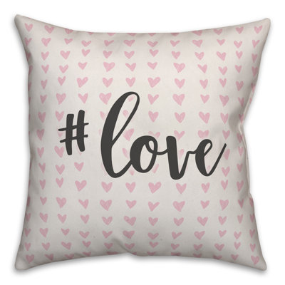  Coussin Hashtag