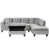 Velours gris velours est en rupture de stock