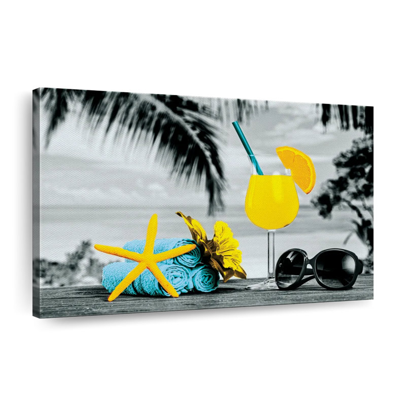 Summertime Pop, H 16 po x l 24 po x P 1,25 po