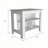  Brooklyn Kitchen Island Table with Open Storage Shelves and Prep Workstation-1773847306-1773847312