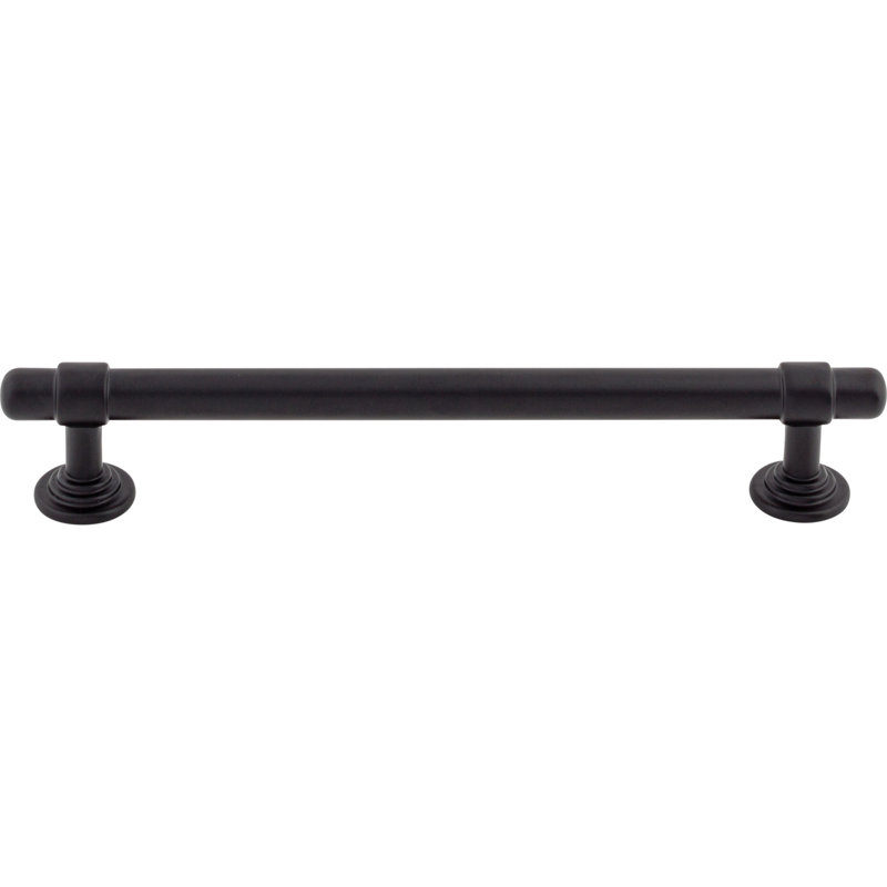 Ellis Bar Pull, Flat Black, 6 5/16" Center to Center