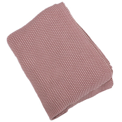 Knitted Throw Blanket