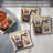 Motorcycle 4-Pack Tumbled Tile Stone Coasters