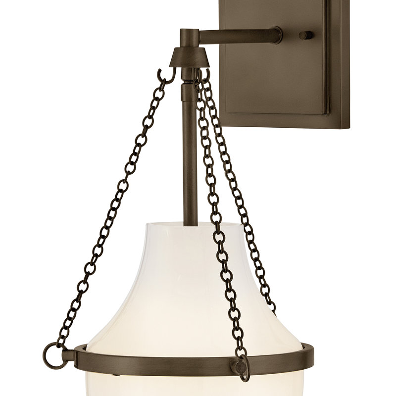 Hinkley Collins Medium Single Light Sconce, Heritage Bronze