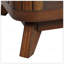 Rectangular Wood Coffee Table with Solid Pine Legs and Open Storage Shelf, Easy Assembly for Living Room Decor-118494879