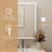 Gothar LED Surface Mount or Recessed Frameless Medicine Cabinet with Mirror and 3 Adjustable Shelves – 32" H x 24" W-2097616621