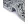 Tapis oriental bleu et gris Lanett