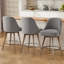 Tabouret de comptoir pivotant 26 po Makylia-1857420526