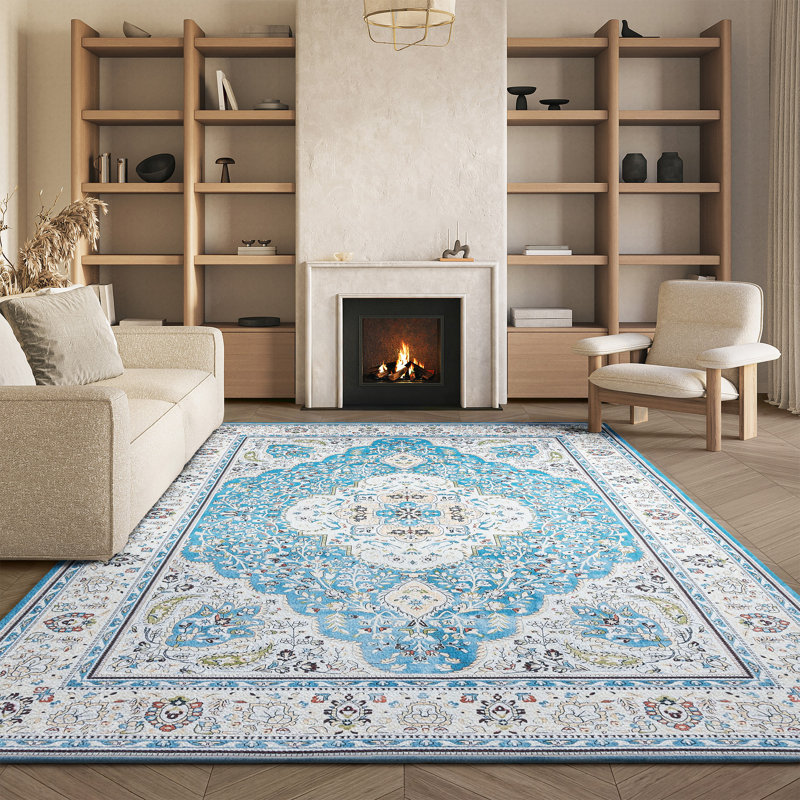Tucson Performance Machine Washable Oriental Rug, Rectangle 8' x 10'