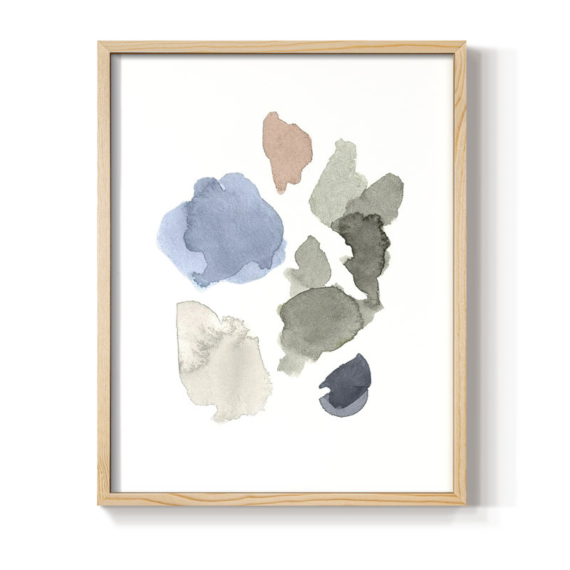 «Fresh Start II», reproduction encadrée - bois massif, H 11 po x l 9 po