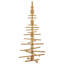  Wooden Christmas Tree with Stand Brown Solid pine wood-1230408605