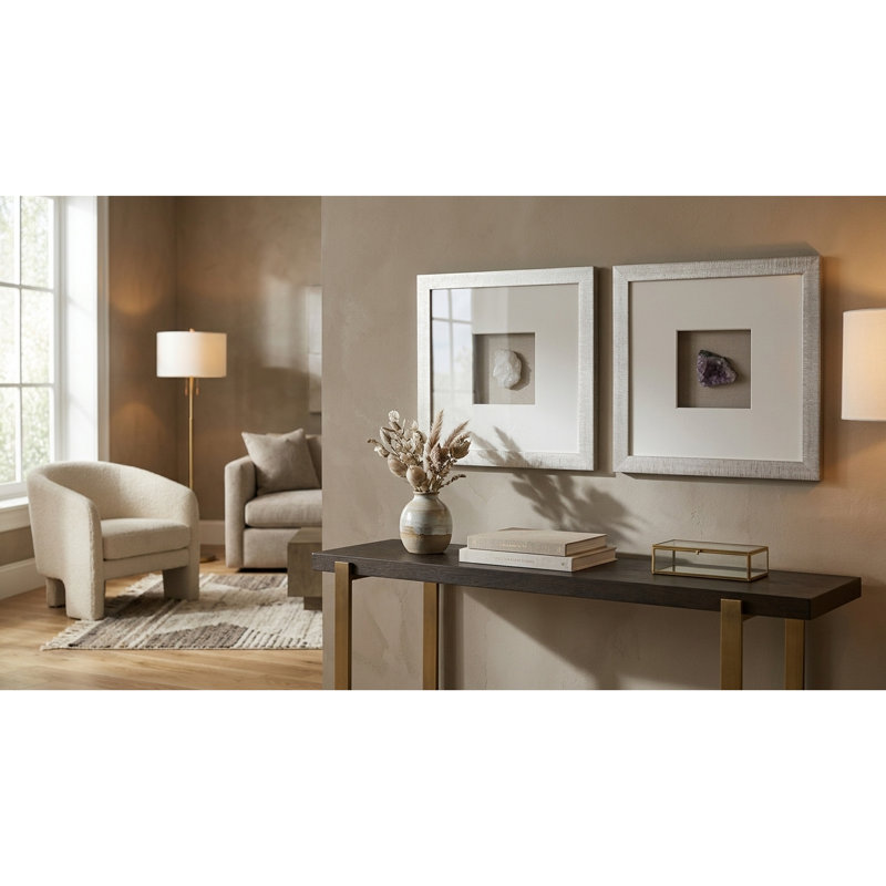 2 Crystal Collection Wall Decor Set
