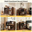 85.3 cm H Media Shelves