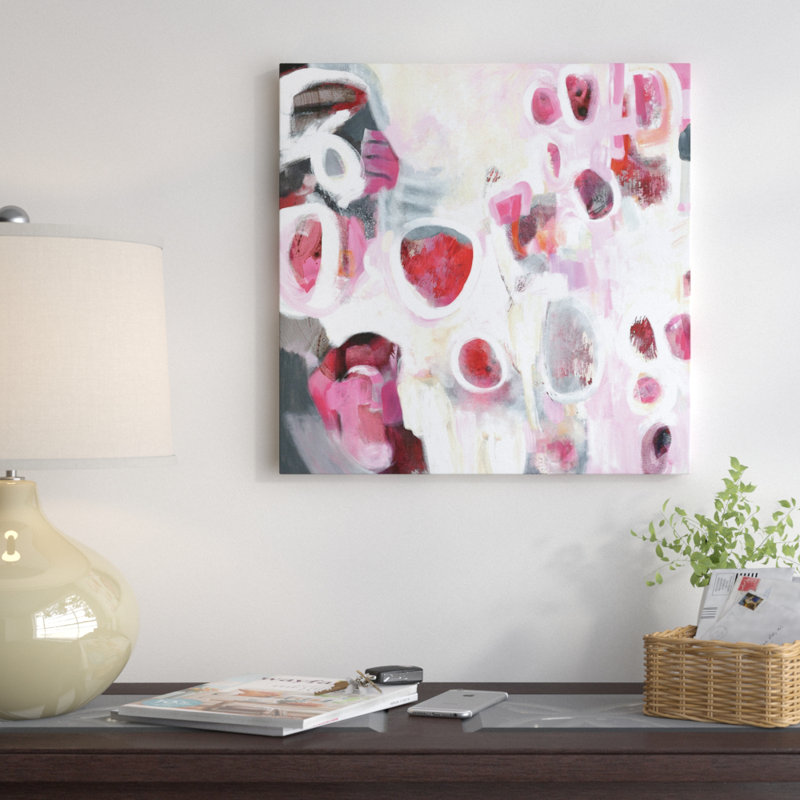 «Cookies and Cream», impression sur toile tendue, H 37 po x l 37 po x P 1,5 po, Toile tendue, Blanc
