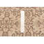 Tapis beige trésor rétro 3 pi 11 po x 6 pi 9 po