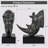 Rhinoceros Head Decorative Bookends-765130303